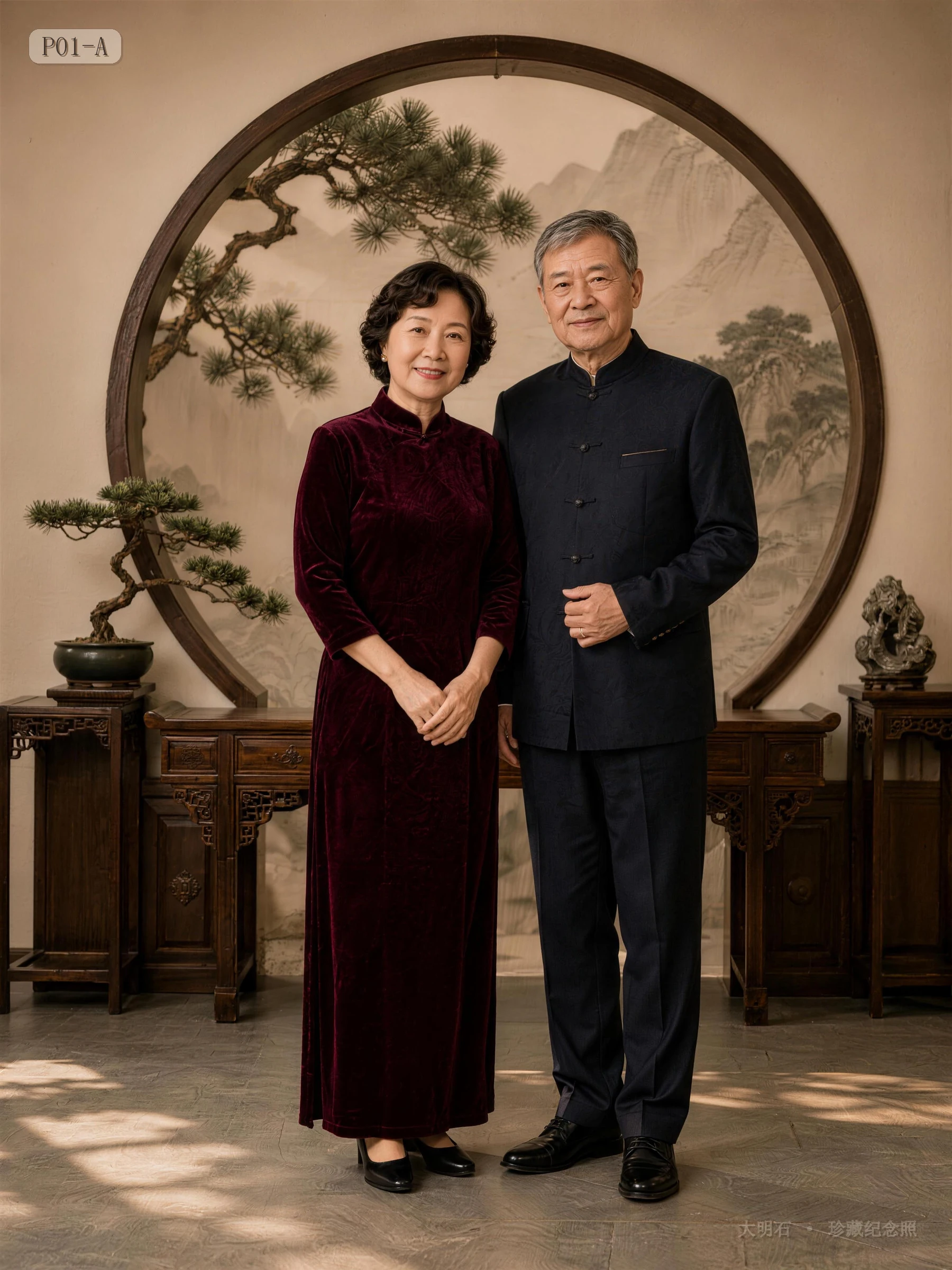父母双人珍藏纪念照封面